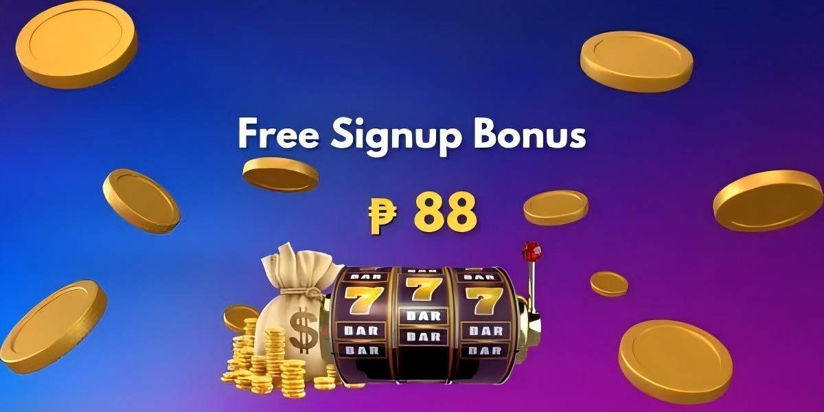 PK111 welcome banner artwork featuring golden casino reels and bonus coins